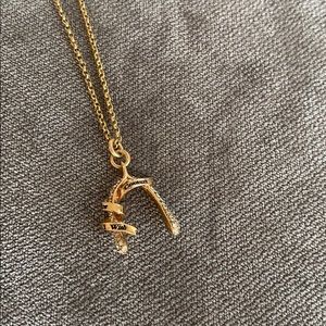 Juicy couture horseshoe necklace